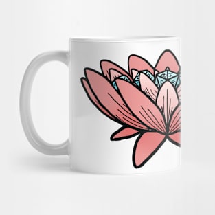 Lotus and Dice Mug